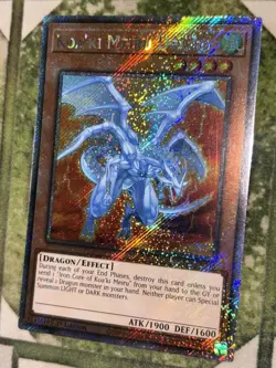 YuGiOh KOA' KI MEIRU DRAGO Platinum Secret Rare RA03-EN218 - Image 1