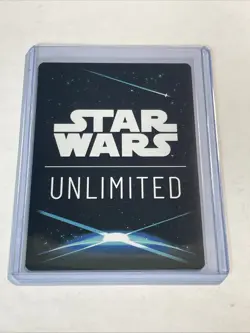 Star Wars Unlimited LOF Darth Malak Covetous Apprentice Prestige Card 1068 - Image 2