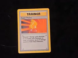 Super Potion Base Set Regular Trainer Card Pokemon TCG Lightly Played - Image 1