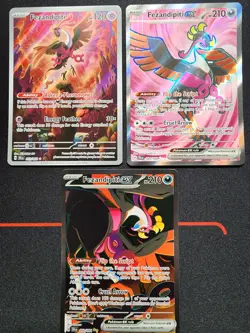 Pokemon Shrouded Fable Lot of 3 Fezandipiti Card Bundle - Image 1