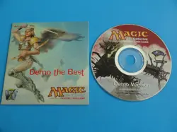 MAGIC THE GATHERING TRADING CARD GAME CD ROM DEMO DISC "DEMO THE BEST" - NEW - Image 3