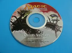 MAGIC THE GATHERING TRADING CARD GAME CD ROM DEMO DISC "DEMO THE BEST" - NEW - Image 4