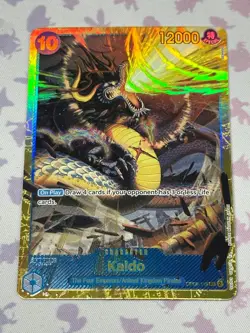 Kaido OP05-118 Secret PRB01 The Best One Piece Card Game NM English - Image 1