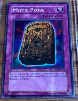 Mystic Probe PSV-021 Pharaoh's Servant Unlimited Edition - Yugioh Card - Image 1