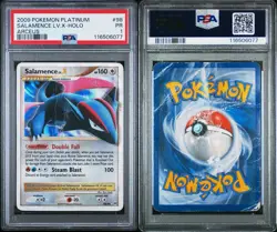 PSA 1 Salamence Lv X 98/99 Platinum Arceus 2009 Pokemon Ultra Rare Card - Image 3