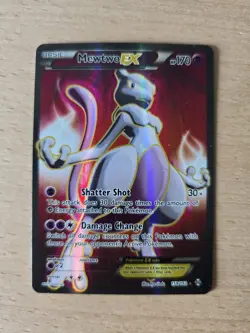 Mewtwo EX 158/162 X & Y BreakThrough Ultra Rare Full Art Holo Pokemon Card - Image 1