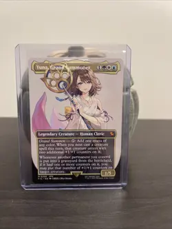 MTG - Final Fantasy - Yuna, Grand Summoner (Borderless - NON - foil) - Image 1
