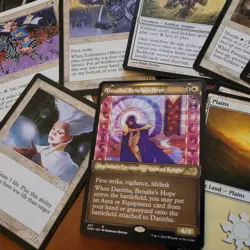 Danitha, Benalia's Hope Fancy Art Tribal Pure White =SOLDIERS MTG Commander Deck - Image 1