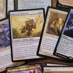 Danitha, Benalia's Hope Fancy Art Tribal Pure White =SOLDIERS MTG Commander Deck - Image 5