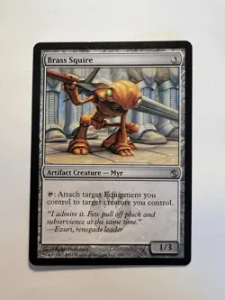 Brass Squire - MTG Mirrodin Besieged - LP - Image 1
