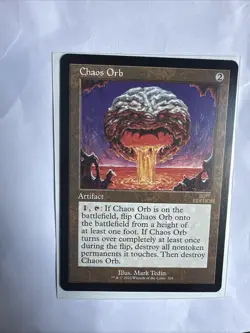 Mtg 30th Chaos Orb Retro Frame 528 - Image 4