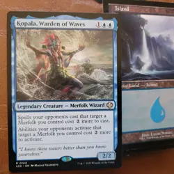 Kopala, Warden of Waves MERFOLK Rare Kindred Commander Deck 100 Magic Cards MTG - Image 1