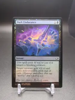 Dark Endurance Edge Of Eternities (EOE) Foil Regular #93 Magic MTG Near Mint - Image 1