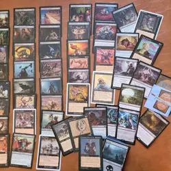 7/5 OLDSCHOOL ZOMBIES General Rare Legend COMMANDER DECK MTG EDH ALL 100 Cards - Image 2
