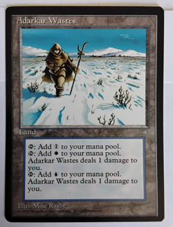 Adarkar Wastes Ice age and Fifth Edition MTG: Magic the Gathering - Image 1