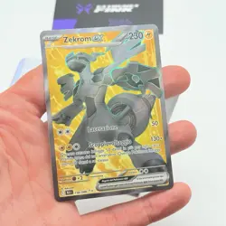 CARTA POKEMON CARD ZEKROM EX 158/086 - ITA - LUCE NERA - 2025 - NEAR MINT - Image 2