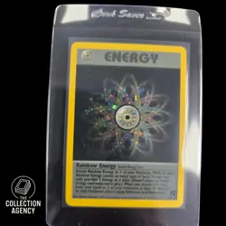 Pokemon Rainbow Energy 17/82 Holo Rare Unlimited Edition - Image 3