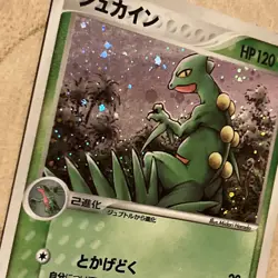 Sceptile Holo 003/055 Pokemon Japanese ADV Expansion Pack 1st Edition Card LP/NM - Image 4