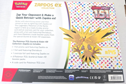 Pokemon TCG Scarlet & Violet 151 Zapdos EX Collection Box NEW SEALED - Image 2