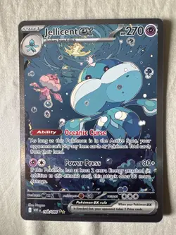 Jellicent EX 168/086 - Pokemon TCG White Flare Illustration Rare English NM - Image 1