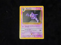 Haunter Base Set Regular Pokemon Lightly Played - Image 1