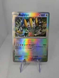 Regigigas Masterball Holo 086/131 Near Mint Prismatic Evolutions Pokemon TCG - Image 1