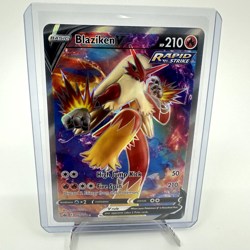 Pokemon TCG Blaziken V Sword & Shield - Chilling Reign 161/198 Holo Full Art NM - Image 1