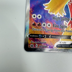 Pokemon TCG Blaziken V Sword & Shield - Chilling Reign 161/198 Holo Full Art NM - Image 5