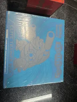 Set of 2 Pokemon XY Evolutions ETB w/ Display Case Charizard Blastoise SEALED - Image 2