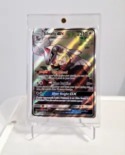 2019 Pokemon Cosmic Eclipse SILVALLY GX Full Art Ultra Rare 227/236~NM - Image 1