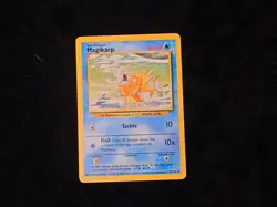 Magikarp Base Set Regular Pokemon Lightly Played - Image 1
