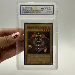 2001 Yu-Gi-Oh Yugioh BARON OF THE FIEND SWORD SDY-036 First Edition WCG 10 - Image 1