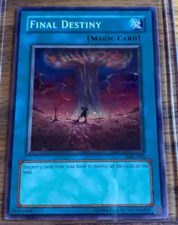 Final Destiny - MRL-035 - Common - Unlimited Edition MRL - Magic Ruler YuGiOh - Image 1