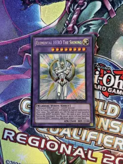 (YBL) Yugioh Elemental HERO The Shining PRC1-ENV01 Limited Secret Rare VLP - Image 1