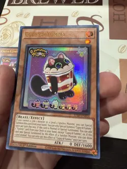 Yugioh Cupsy Yummy JUSH-EN016 Ultra Rare 1st Edition NM In Hand - Image 5