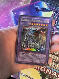 (YBL) Yugioh Chimeratech Fortress Dragon JUMP-EN031 Ultra Rare Limited Ed LP (1) - Image 3