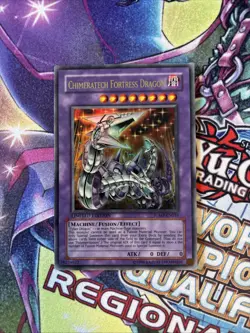 (YBL) Yugioh Chimeratech Fortress Dragon JUMP-EN031 Ultra Rare Limited Ed LP - Image 1