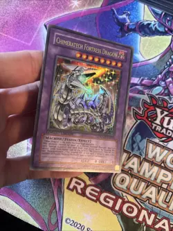 (YBL) Yugioh Chimeratech Fortress Dragon JUMP-EN031 Ultra Rare Limited Ed LP - Image 2
