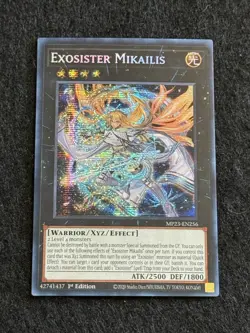 Exosister Mikailis - MP23-EN256 - Prismatic Secret Rare - YuGiOh - Image 1