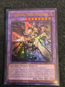 Azamina Moa Regina Ultra Rare 1St Edition ROTA-EN033 Yugioh White Forest - Image 1