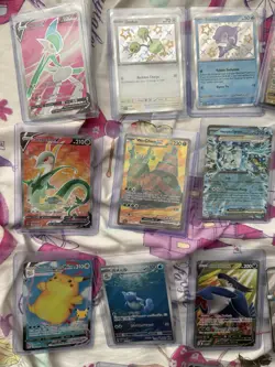 30 Card Pokemon Full Art Holo Lot Shiny 151 Wartortle Darkrai Rainbow N’s Zoro - Image 2