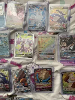 30 Card Pokemon Full Art Holo Lot Shiny 151 Wartortle Darkrai Rainbow N’s Zoro - Image 3