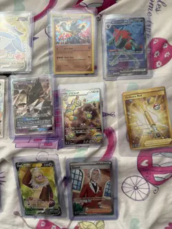 30 Card Pokemon Full Art Holo Lot Shiny 151 Wartortle Darkrai Rainbow N’s Zoro - Image 4