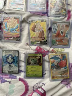 30 Card Pokemon Full Art Holo Lot Shiny 151 Wartortle Darkrai Rainbow N’s Zoro - Image 5