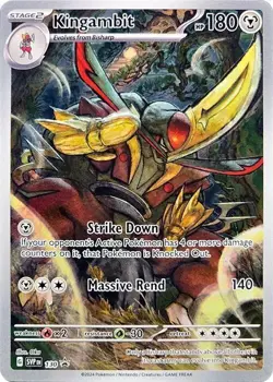Kingambit 130 SV: Scarlet & Violet Promo Cards Pokemon Card - Image 2