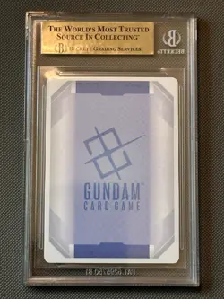 2024 Gundam Card Game Beta Japanese Aile Strike Gundam LR+ BGS 10 PRISTINE - Image 2