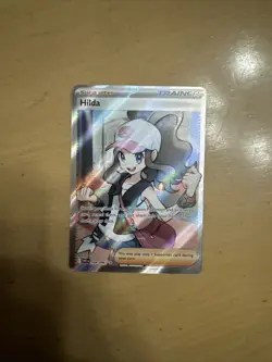 Hilda 164/086 Full Art Ultra Rare SV: White Flare Pokemon TCG Trainer Card - Image 1