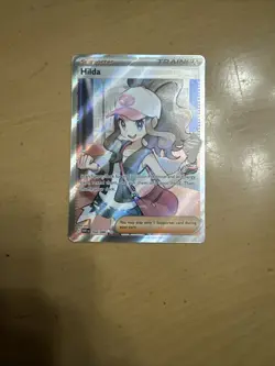 Hilda 164/086 Full Art Ultra Rare SV: White Flare Pokemon TCG Trainer Card - Image 2