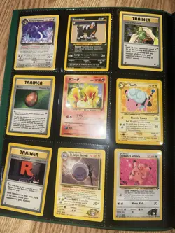 Huge vintage pokemon card collection 120 cards WOTC DMG-MP Shadowless C21 - Image 2