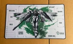 Gundam Card Game Wing Gundam Alternate Art Beta Playmat Custom - Image 1